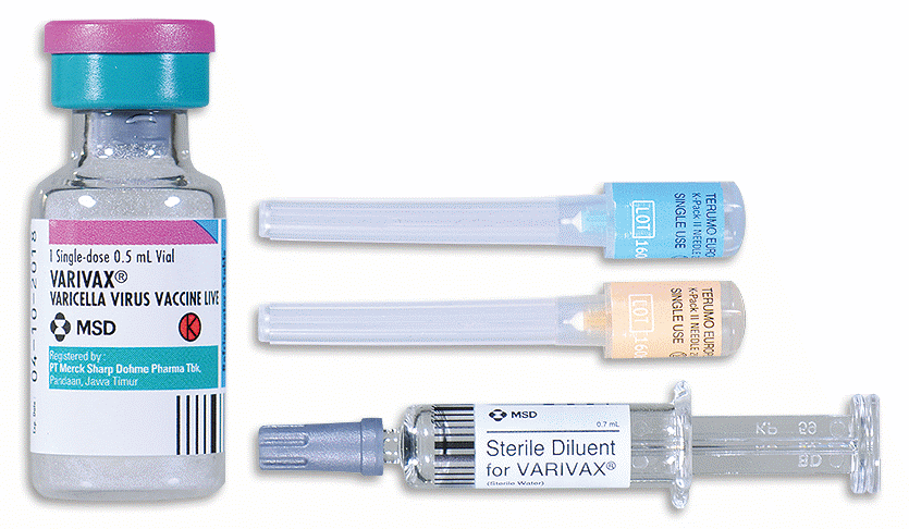 Image of varivax vaccine (inj) | MIMS Indonesia