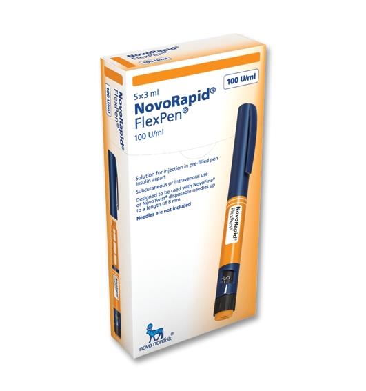 Insulin Aspart 100 IU ml NOVORAPID FLEXIPEN Injection Vial 50 OFF