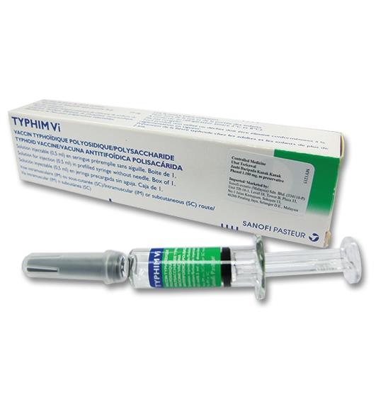 typhoid vaccine package insert