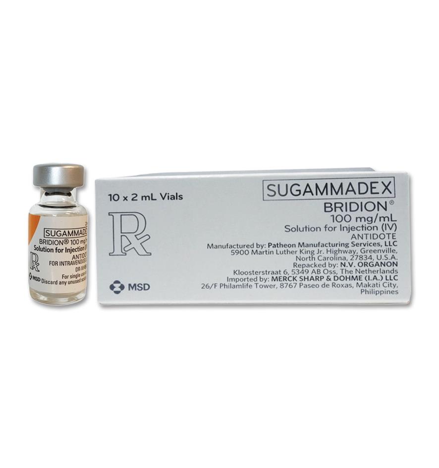 Dosing for BRIDION® (sugammadex)