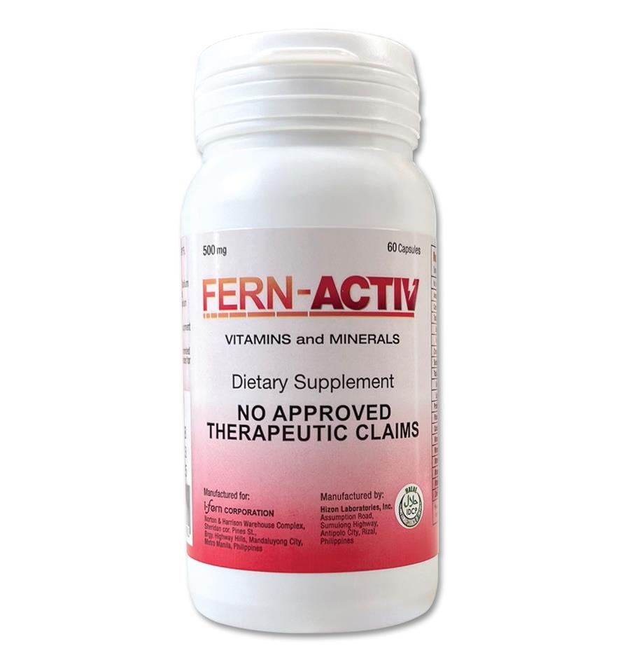 Fern Activ Dosage & Drug Information | MIMS Philippines