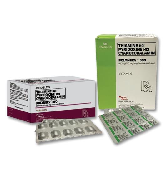 Polynerv 250 Polynerv 500 Full Prescribing Information Dosage Side Effects Mims Philippines