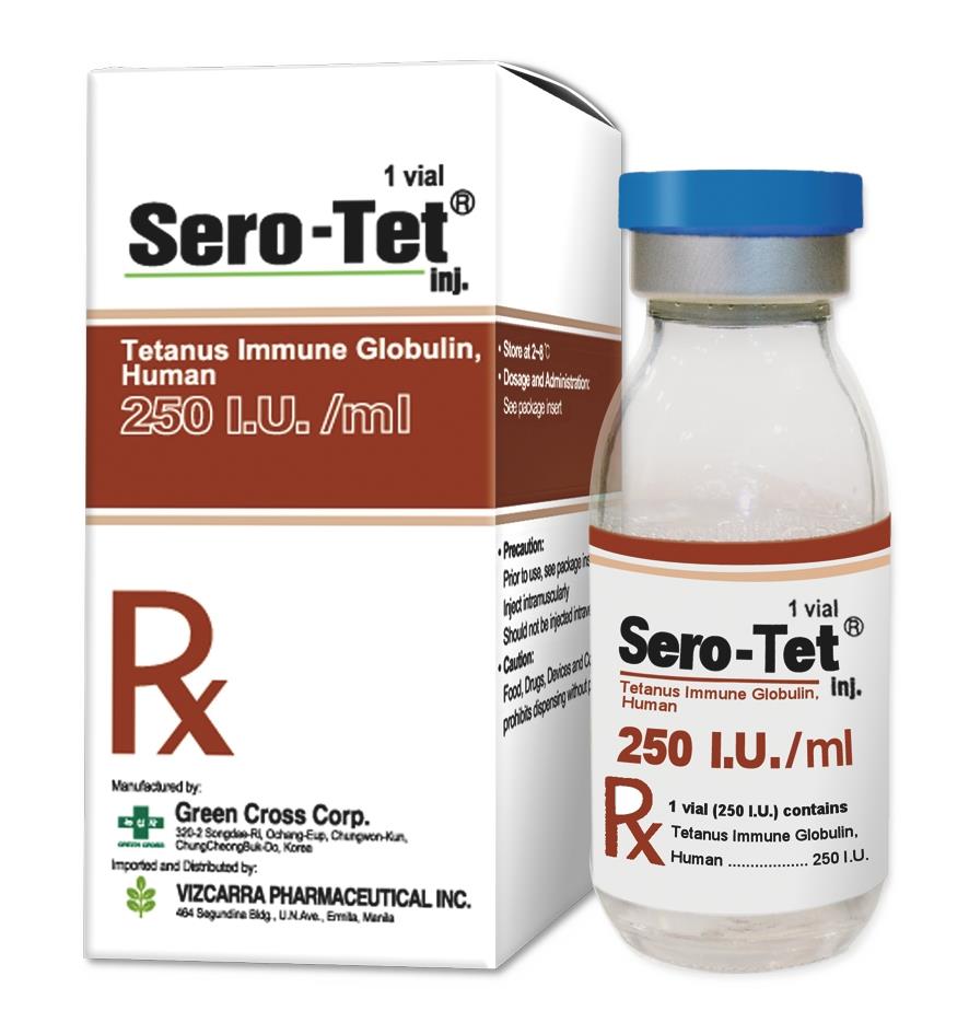 Image of sero-tet vaccine 250 iu-ml | MIMS Philippines
