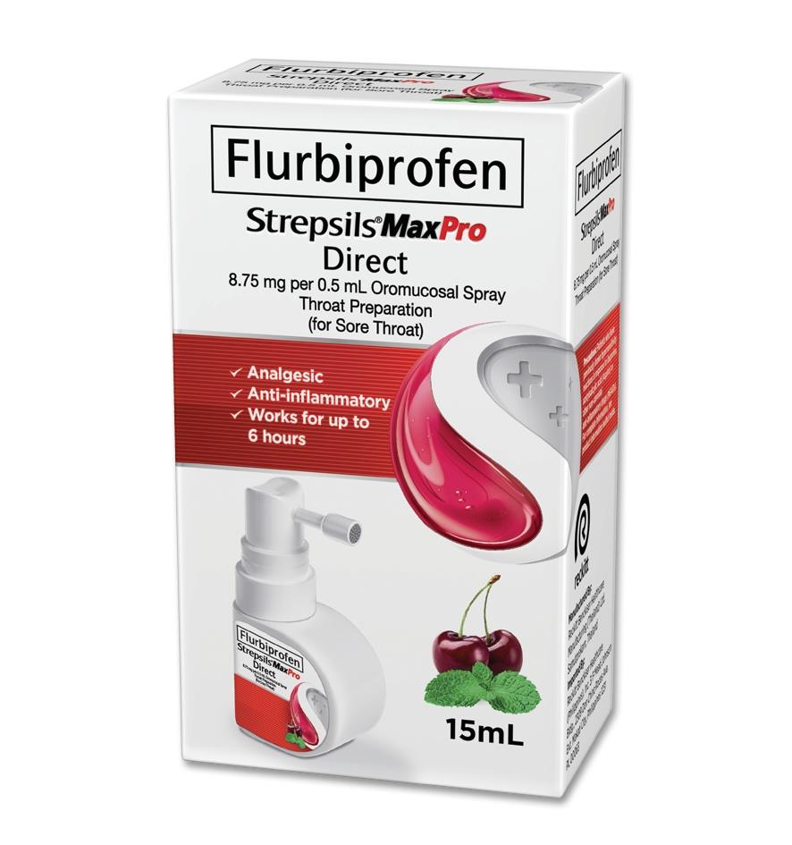 Strepsils MaxPro Direct Dosage & Drug Information | MIMS Philippines