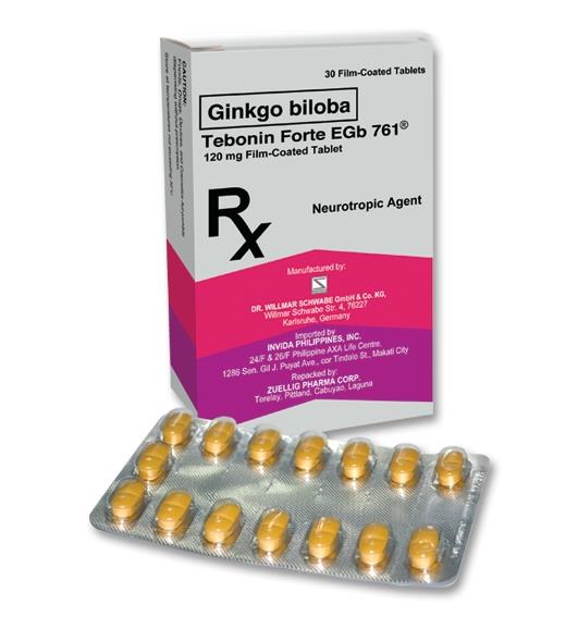 Tebonin Forte Full Prescribing Dosage & | MIMS Philippines