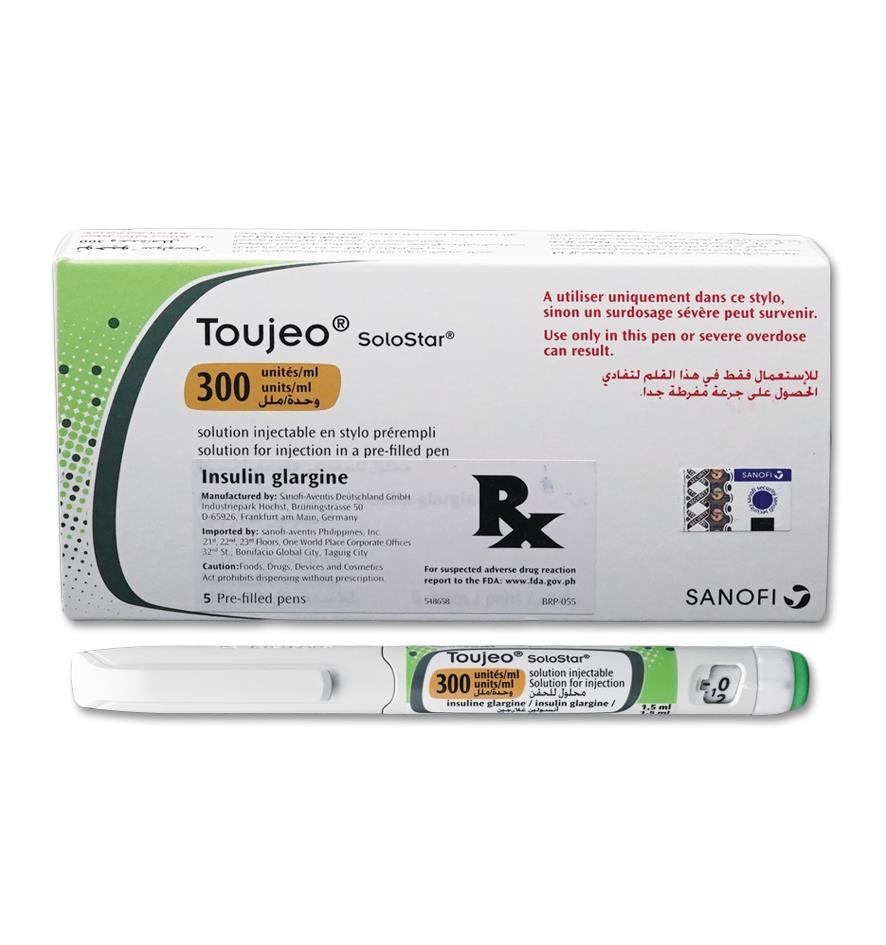 Toujeo Full Prescribing Information Dosage Side Effects Mims Philippines