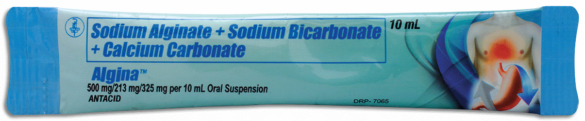 Alginate de Sodium/Bicarbonate de Sodium Arrow Lab 500mg/267mg