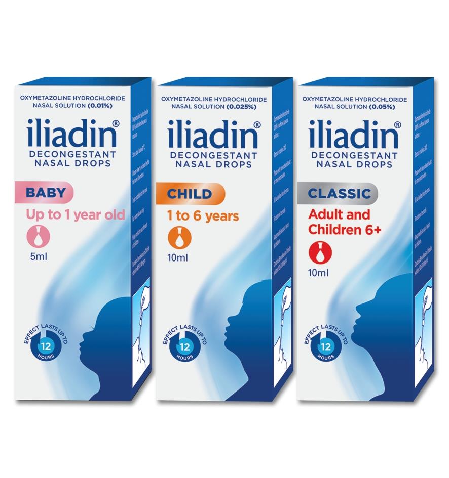 Iliadin Adulto Spray Descongestionante Nasal, 0.05% 20 ml.