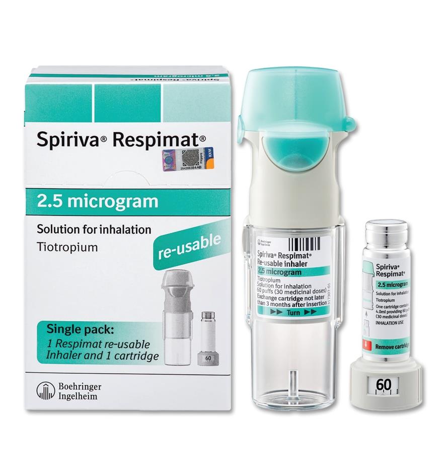 Spiriva Respimat re-usable Dosage & Drug Information | MIMS Singapore