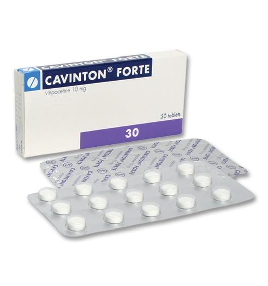 Cavinton Forte Full Prescribing Information, & Effects | MIMS Thailand