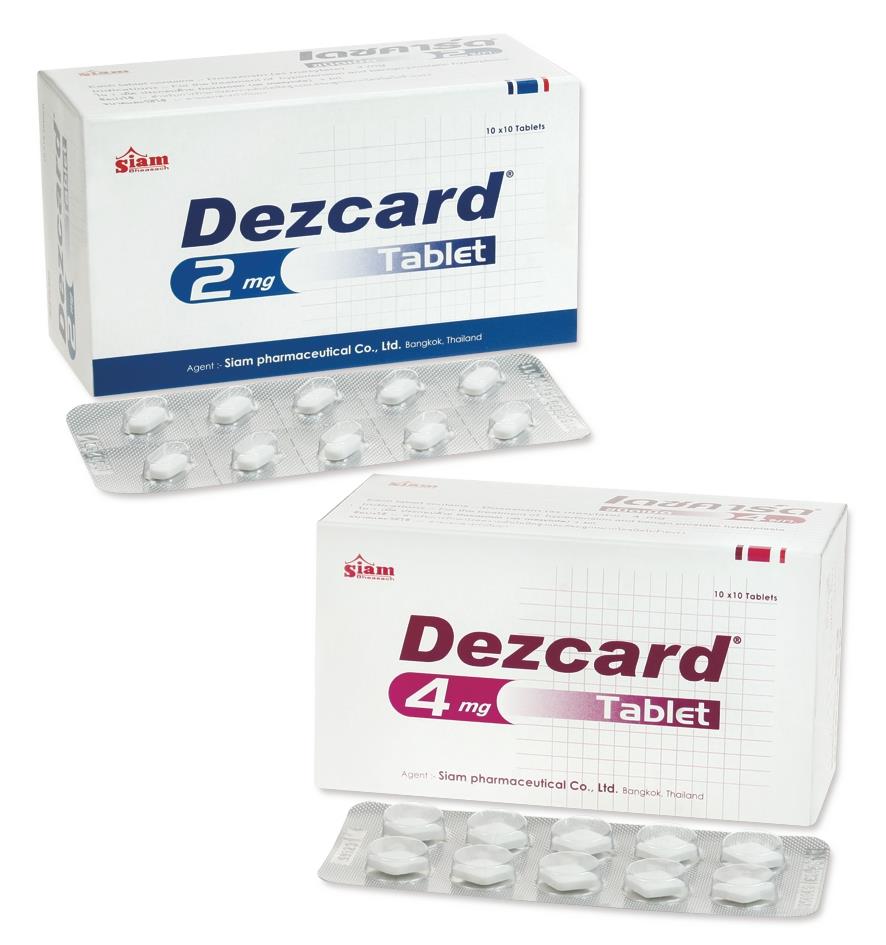 Dezcard Dosage Drug Information Mims Thailand