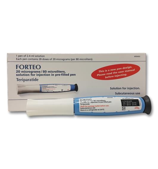 Forteo Dosage & Drug Information | MIMS Thailand