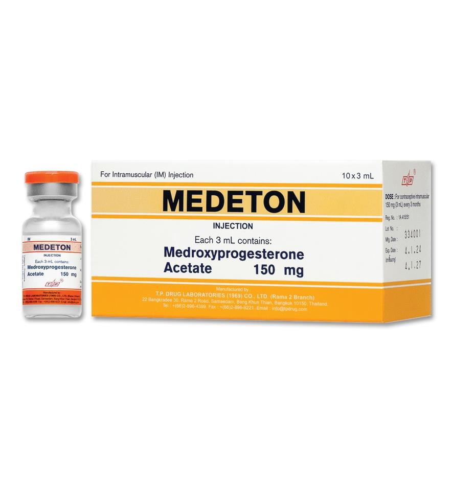 Medeton Dosage & Drug Information | MIMS Thailand