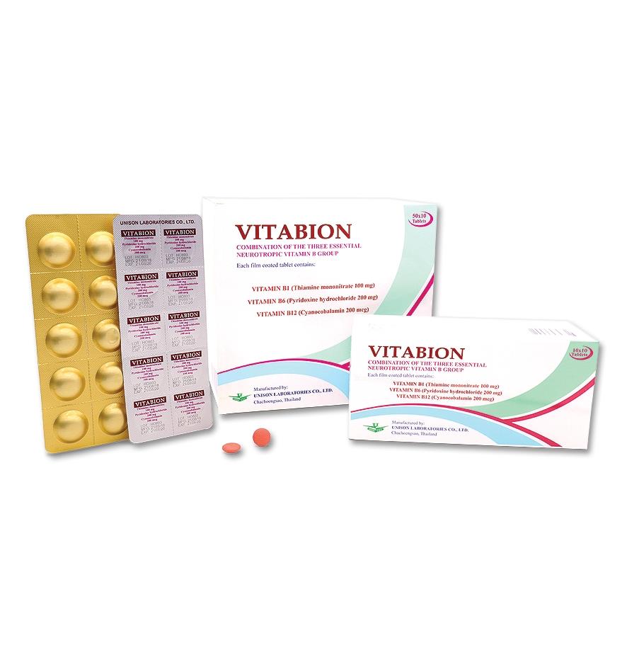 Vitabion Dosage Drug Information Mims Thailand